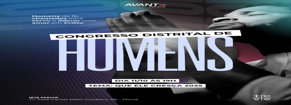 Congresso distrital de homens